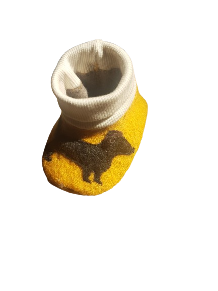 Babys erste Schühchen Filz/ Biobaumwolle