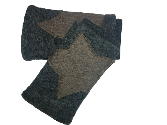 handschuhe filz Fingerlose Handschuhe mit Stulpe Filz Markthandschuhe
